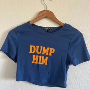 Dump Him Britney Spears Dolls Kill Crop Top